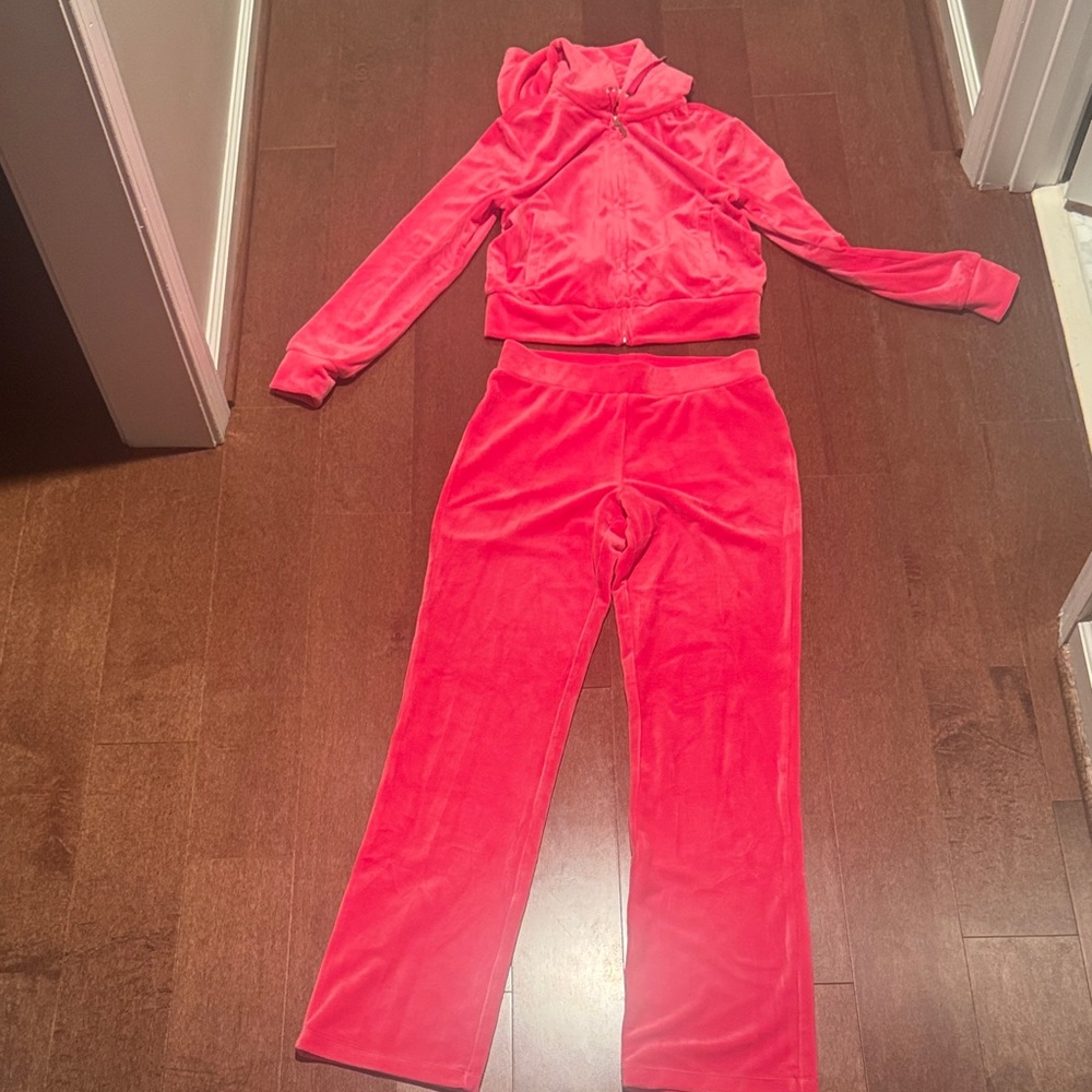 Juicy Couture pink suit